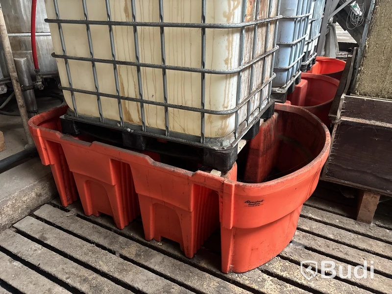 3 st spillkar Älvestadtanken - 1000 L