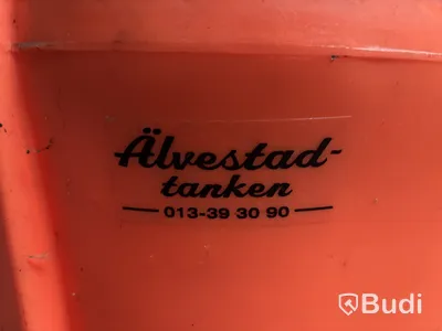 3 st spillkar Älvestadtanken - 1000 L