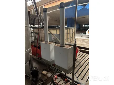 Rostfri tank 5000 L med värmare & pumpar
