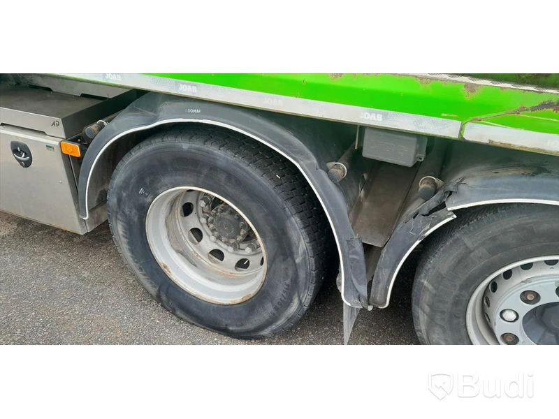 Liftdumper Volvo FMX 6x2 -2015 | Joab  - EXPORT momsfri försäljning inom EU. Regnr: FSH713, Chassi no: YV2XZ22C9FA777552 - Köpare: OÜ LÄÄNEMAA VEOAUTOKESKUS, VAT EE100321650 , Land: Estonia, Intrastat HS code: 87044399, Vikt: 13544 kg