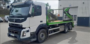 Liftdumper Volvo FMX 6x2 -2015 | Joab  - EXPORT momsfri försäljning inom EU. Regnr: FSH713, Chassi no: YV2XZ22C9FA777552 - Köpare: OÜ LÄÄNEMAA VEOAUTOKESKUS, VAT EE100321650 , Land: Estonia, Intrastat HS code: 87044399, Vikt: 13544 kg