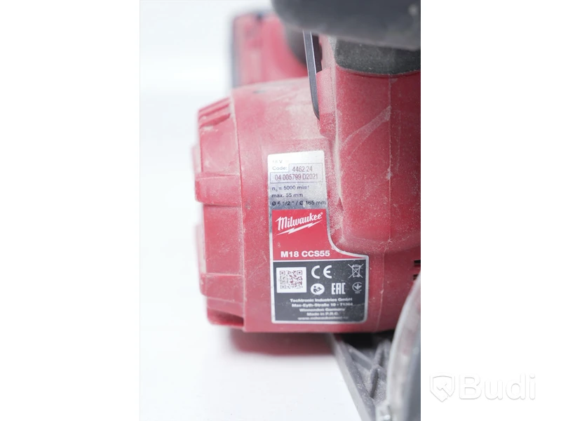 Milwaukee Cirkelsåg - M18 CCS55 med batteri och laddare