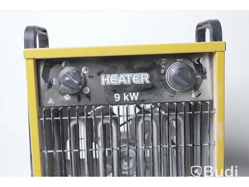 Byggvärmefläkt, 9kW