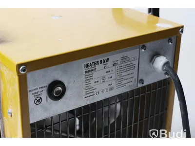 2 st Byggvärmare - 2 Kw och 9 kW