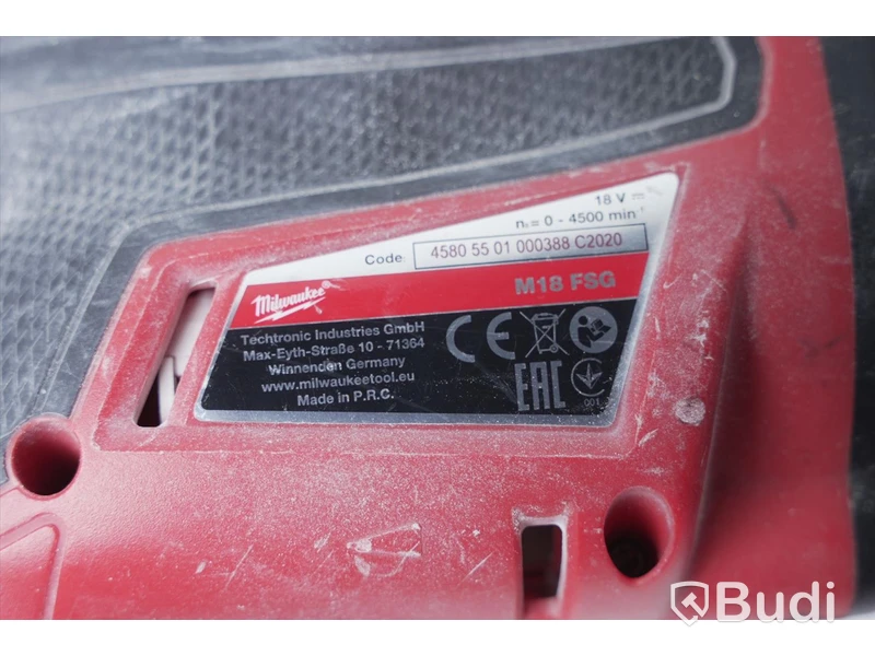Milwaukee Gipsskruvdragare - M18 FSG (inkl två batterier samt väska)