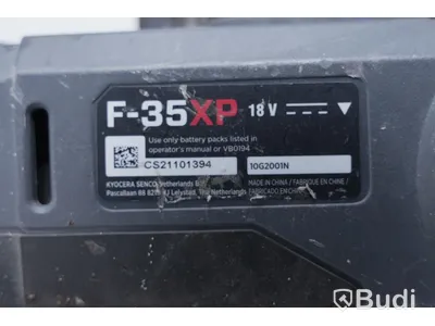 Senco Ramspikpistol - F-35 XP (inkl två batterier, batteriladdare samt väska)
