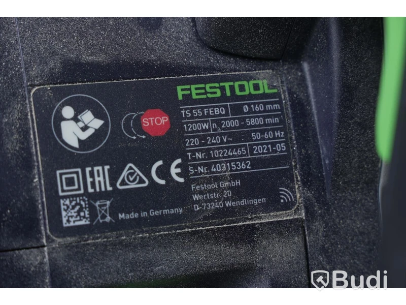 Festtool 2-pack. Skruvdragare T12+3 inkl batteri och laddare samt Sänksåg TS 55 FEBQ.