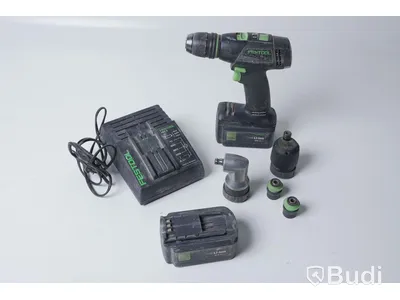 Festtool 2-pack. Skruvdragare T12+3 inkl batteri och laddare samt Sänksåg TS 55 FEBQ.