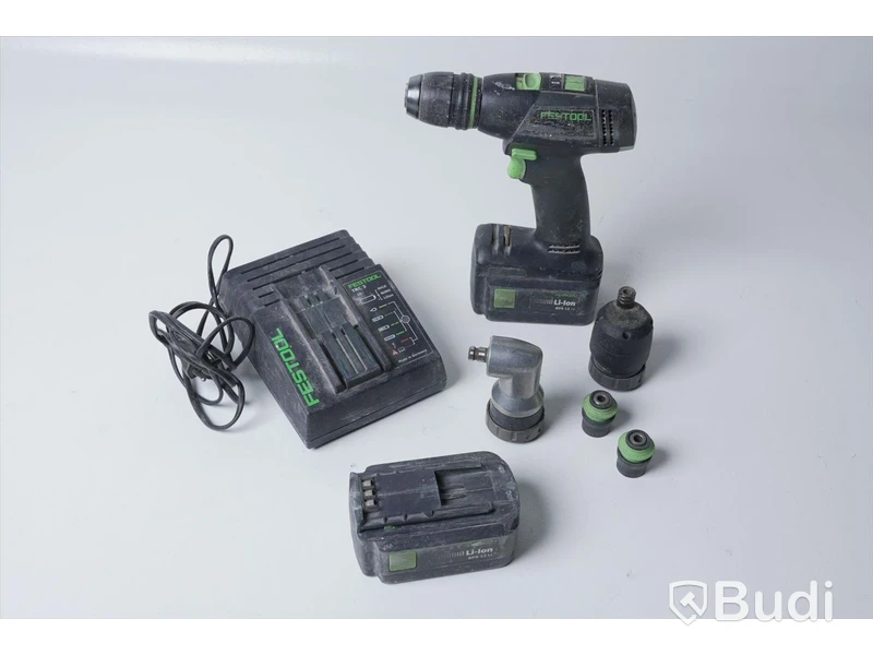 Festtool 2-pack. Skruvdragare T12+3 inkl batteri och laddare samt Sänksåg TS 55 FEBQ.