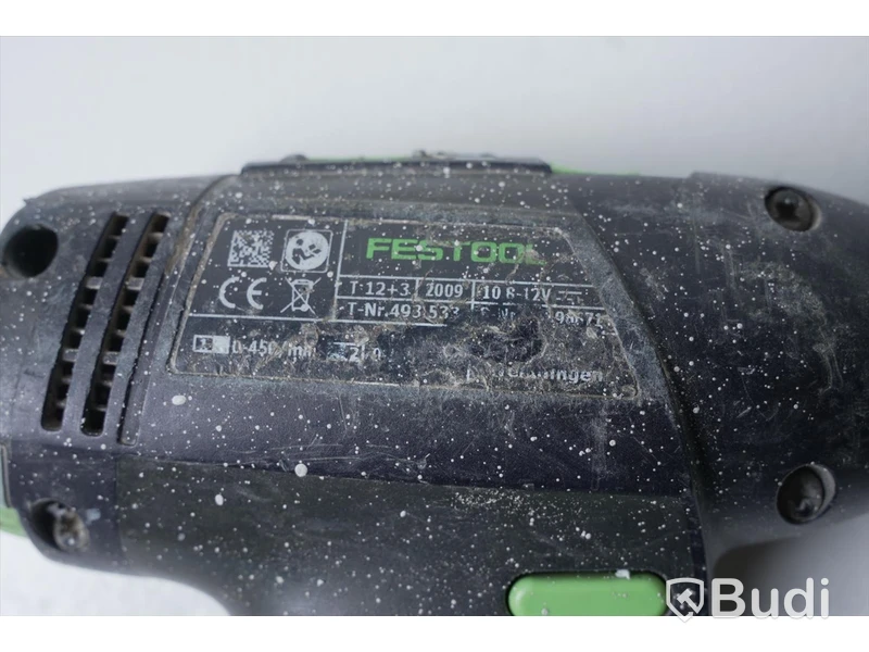 Festtool 2-pack. Skruvdragare T12+3 inkl batteri och laddare samt Sänksåg TS 55 FEBQ.