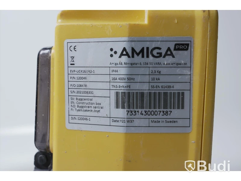 Amiga -  Byggcentral samt Kabelvinda 20 m