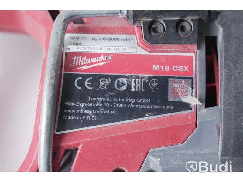 Milwaukee Tigersåg - M18 CSX (utan batteri)
