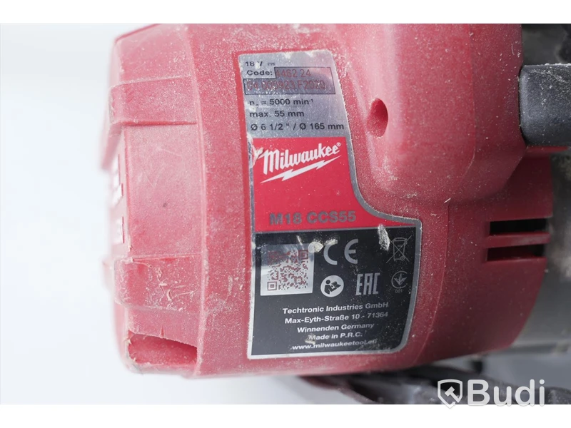 Milwaukee Cirkelsåg - M18 CCS55