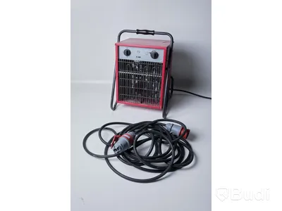 Värmefläkt 9 kW med förlängningskabel