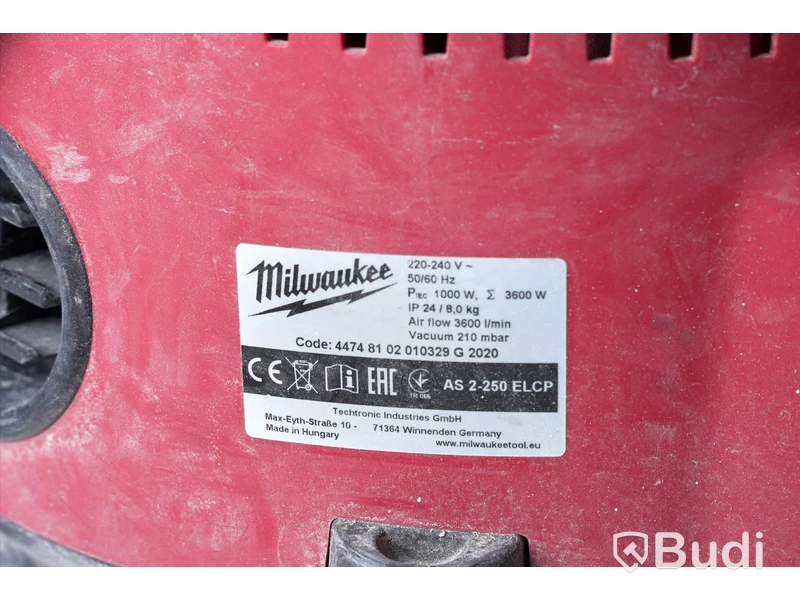 Grovdammsugare – Milwaukee