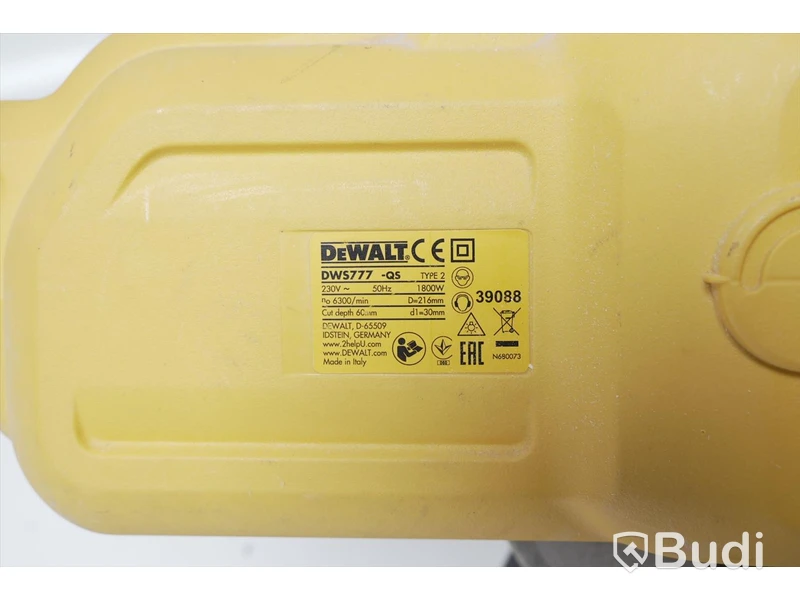 Kap- och gersåg - Dewalt DWS777-QS