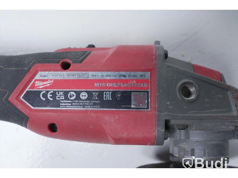 Vinkelslip - Milwaukee M18 ONE FSAG125XB
