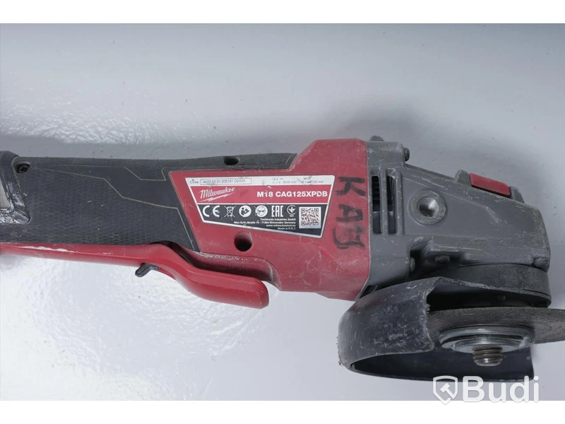 Vinkelslip - Milwaukee M18 CAG125X-0X