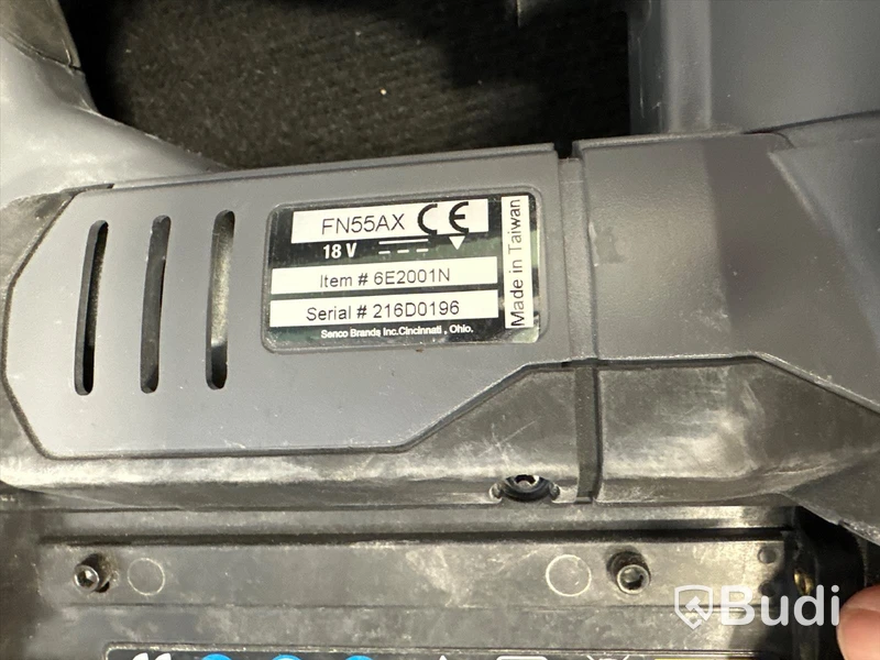 Batteridriven dyckertpistolr Senco F18 inklusive batteri och laddare