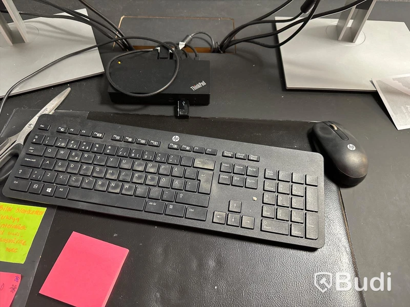 IBM Thinkpad dockningsstation ink trådlös mus och tangentbord