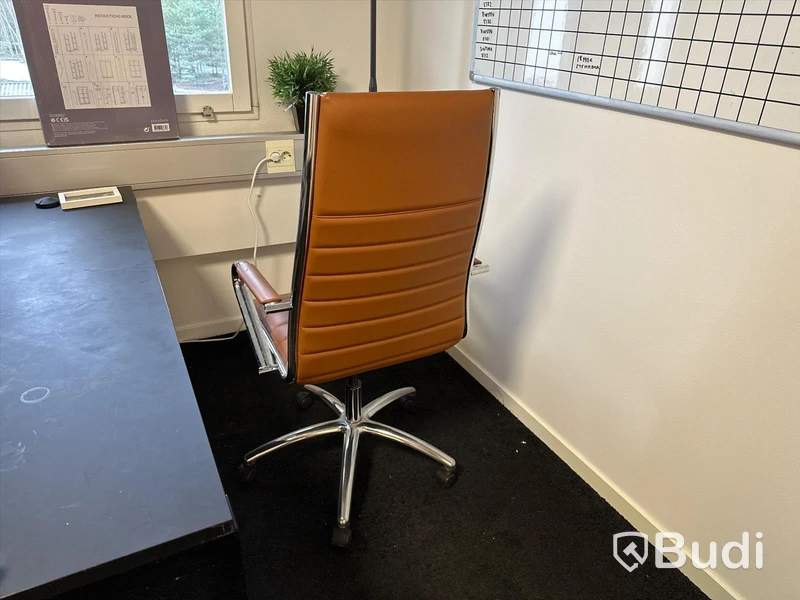 Kontorsstol Brun Sitland