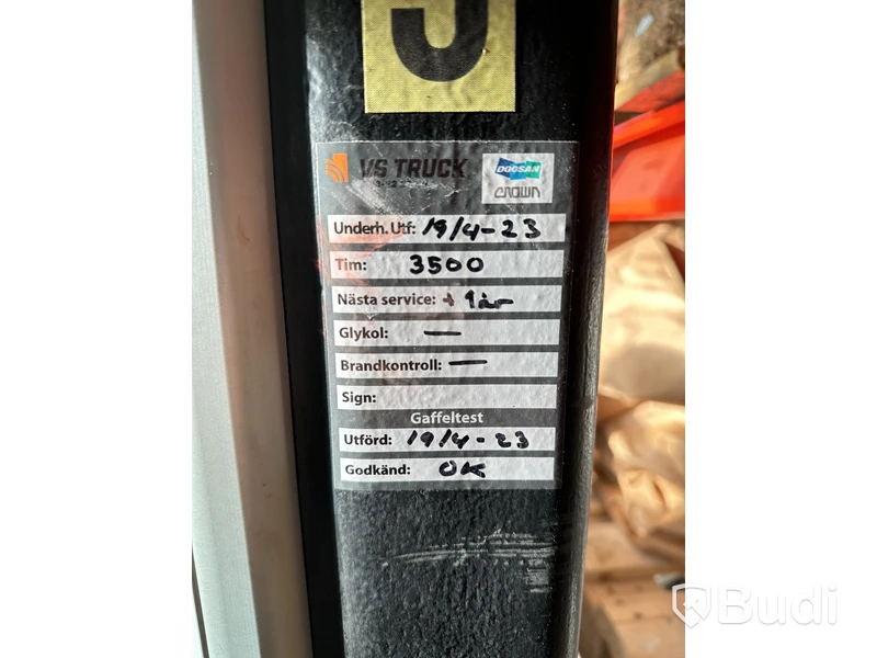 Truck ledstaplare Mitsubishi