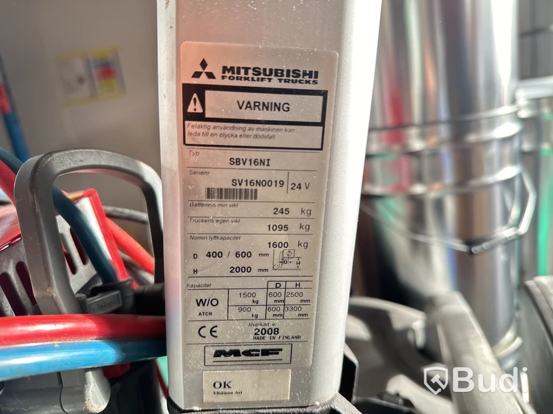 Truck ledstaplare Mitsubishi