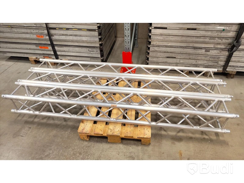 3 st, 2,5 m truss, "30-typ", silver.