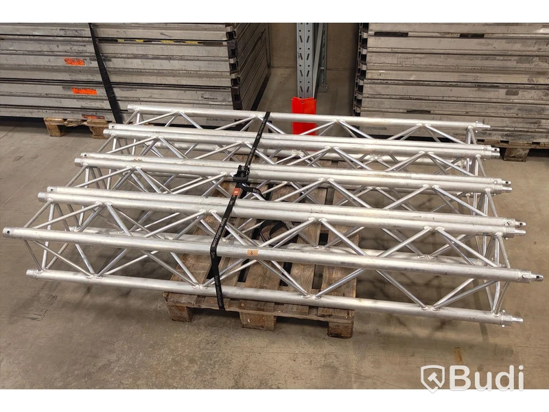 4 st, 2 m truss, Prolyte H30, silver