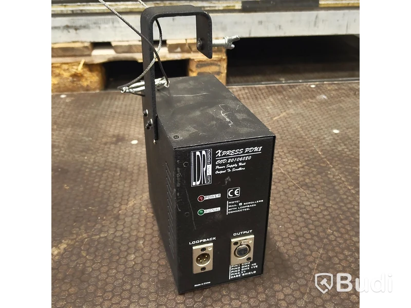 4st, LDR Xpress 18, scroller, med trafo & kablar.
