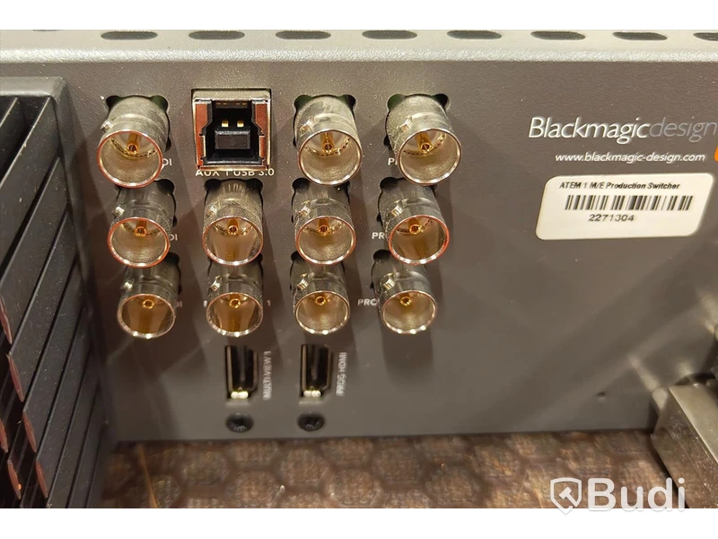 1 st, M/E Production Switch, blackmagicdesign, ATEM 1.