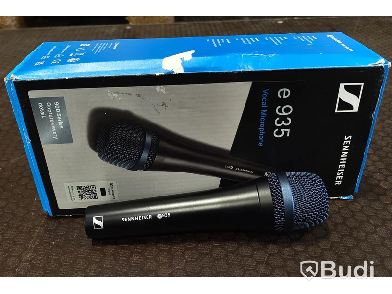 1 st, mikrofon, Sennheiser e935.