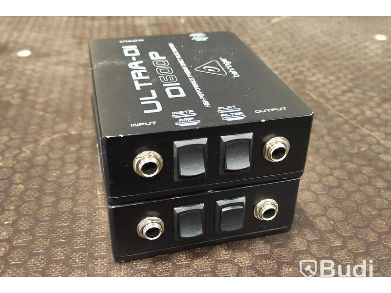 2 st, Di-box, Behringer Ultra DI - DI600P