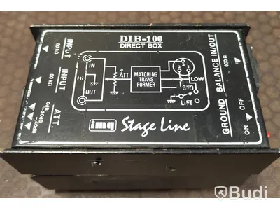 2 st, Di-box, StageLine DIB-100.
