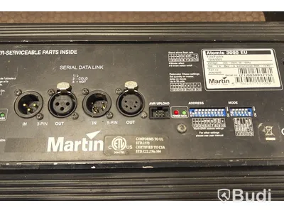 2 st stroboskop, Martin Atomic 3000 DMX.