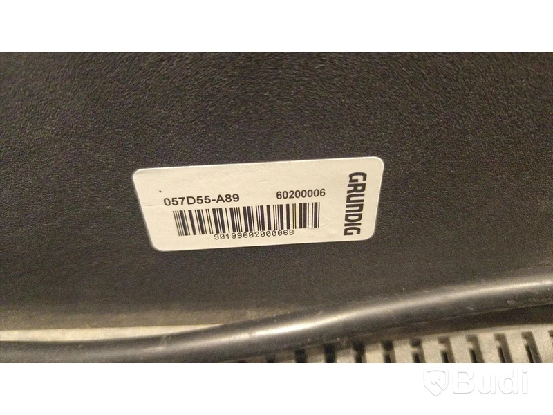 1 st Grundig TV på rullstativ.
