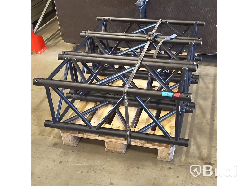 3 st, 1 m truss, "40-typ", svart,