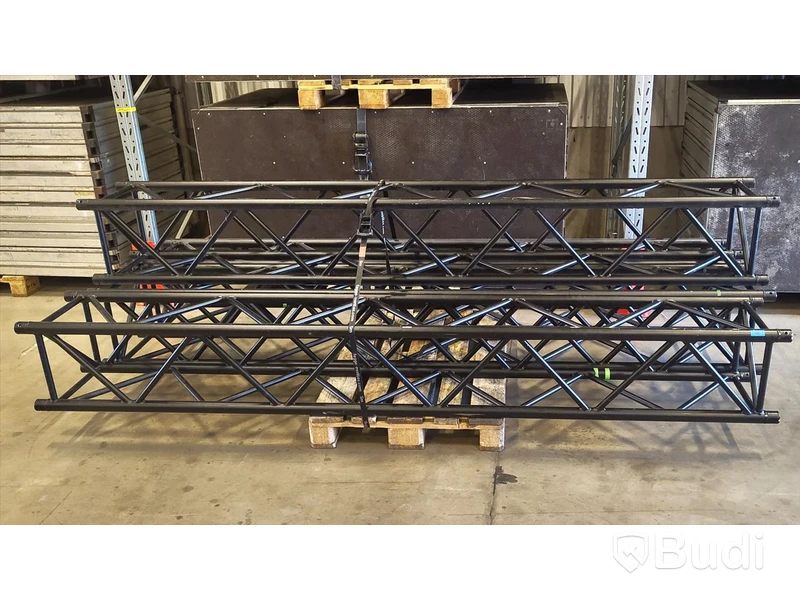 4 st, 3 m truss, "40-typ", svart,