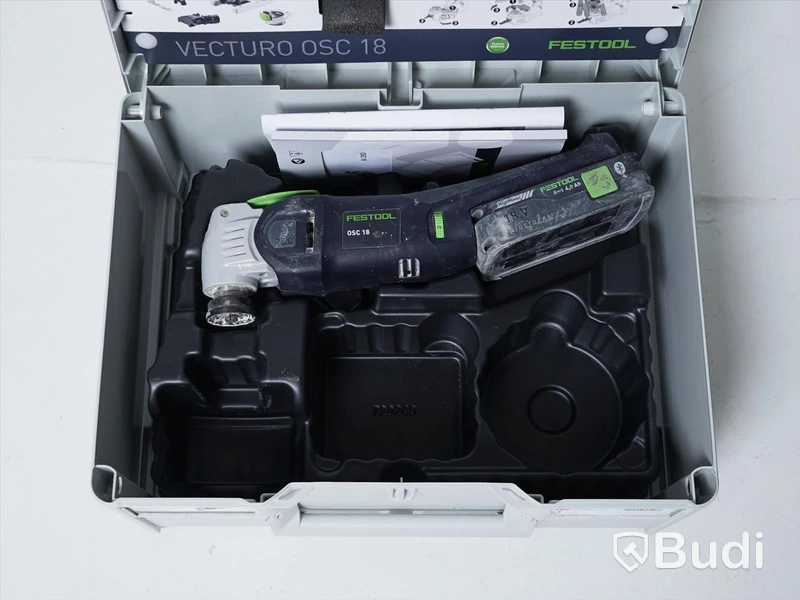 Multiverktyg - Festool Vecturo OSC 18 E inkl. batteri och förvaringslåda