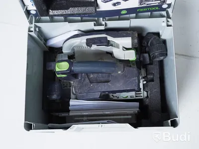 Cirkelsåg - Festool HKC 55 inkl. styrskena FSK 250 och förvaringslåda, OBS! batteri saknas