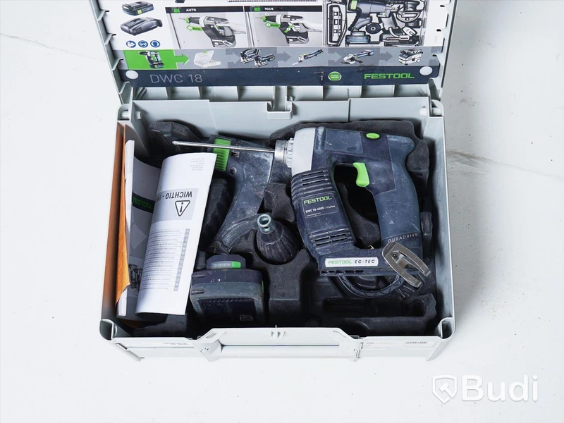 Skruvautomat - Festool  DWC 18-4500 inkl. batteri och förvaringslåda