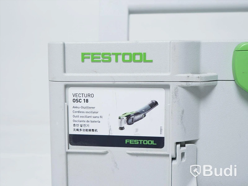 Multiverktyg - Festool Vecturo OSC 18 E inkl. batteri och förvaringslåda