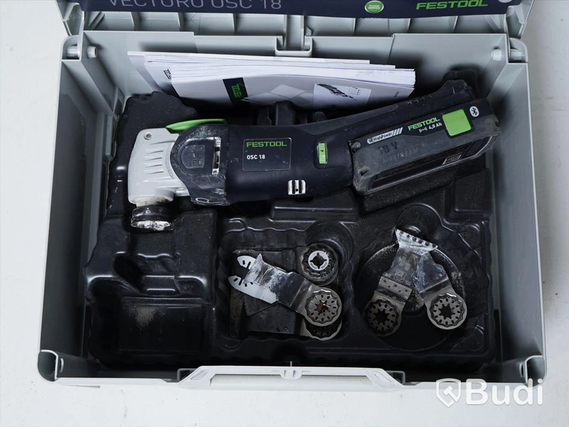Multiverktyg - Festool Vecturo OSC 18 E inkl. batteri och förvaringslåda