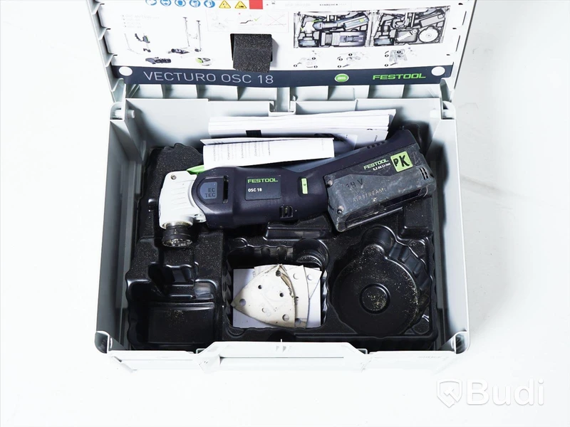 Multiverktyg - Festool Vecturo OSC 18 E inkl. batteri och förvaringslåda