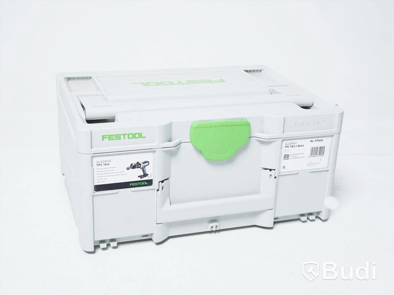 Slagskruvdragare - Festool Quadrive TPC 18/4  inkl. batteri och förvaringslåda