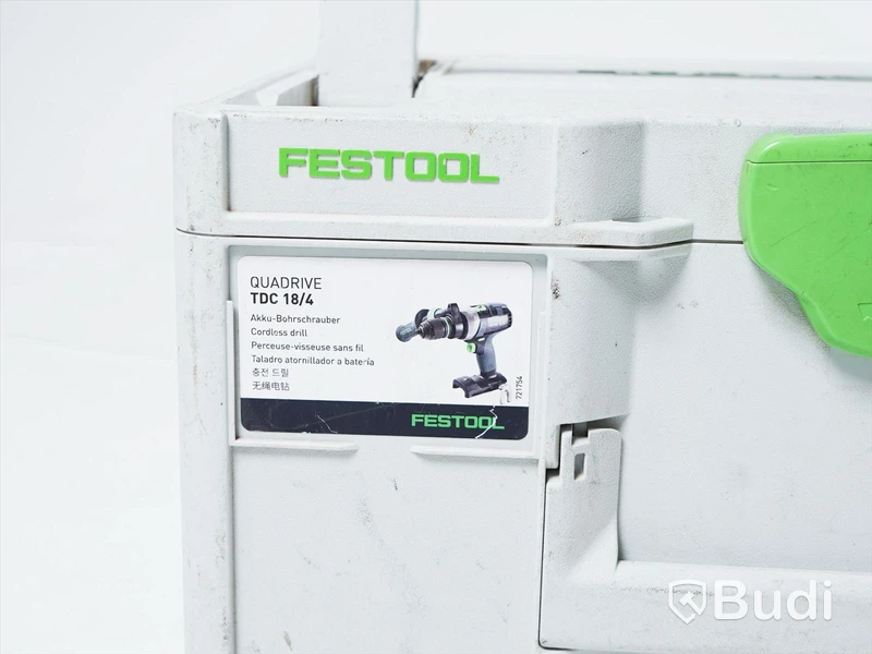 Slagskruvdragare - Festool Quadrive TPC 18/4  inkl. batteri och förvaringslåda