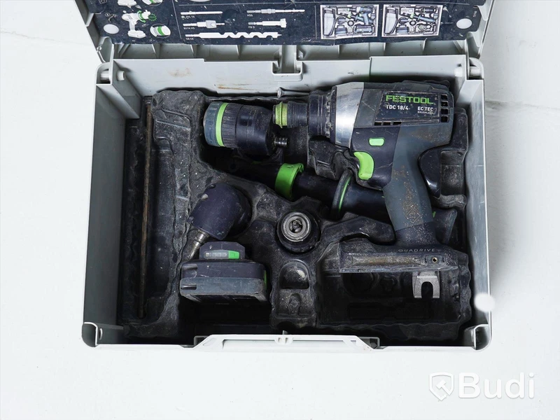 Slagskruvdragare - Festool Quadrive TPC 18/4  inkl. batteri och förvaringslåda