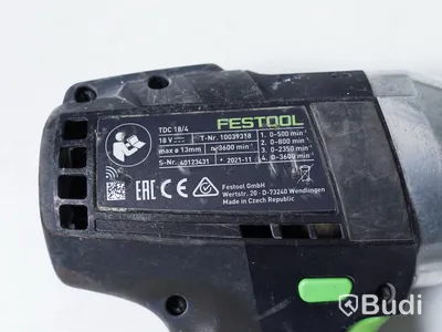 Slagskruvdragare - Festool Quadrive TPC 18/4  inkl. batteri och förvaringslåda
