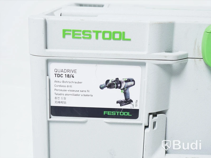 Slagskruvdragare - Festool Quadrive TPC 18/4  inkl. batteri och förvaringslåda