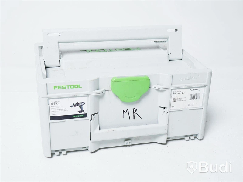 Slagskruvdragare - Festool Quadrive TPC 18/4  inkl. batteri och förvaringslåda